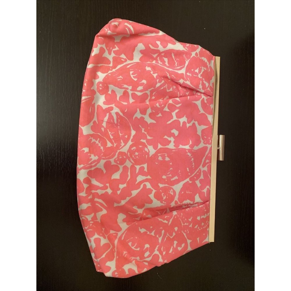 Lilly Pulitzer Opening Night Clutch Handbag Pink
